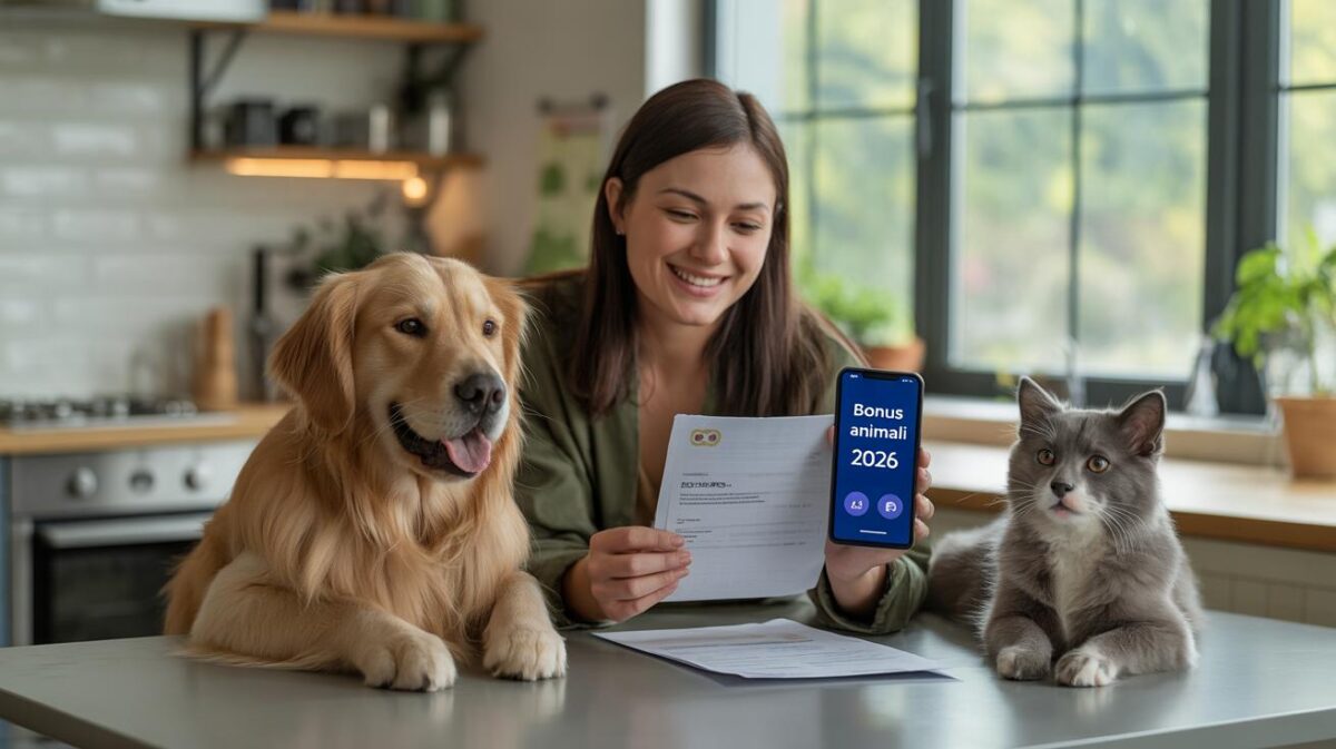 Bonus animali 2026: fino a 300€ rimborsati per il tuo cane o gatto, ecco le condizioni